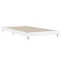 vidaXL Estructura de cama madera contrachapada blanca 90x200 cm
