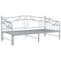 vidaXL Estructura de sofá cama extraíble de metal gris 90x200 cm vidaXL Estructura de sofá cama extraíble de metal gris 90x200 cm