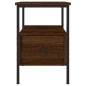 vidaXL Mesitas noche 2 uds madera ingeniería marrón roble 34x36x50 cm vidaXL Mesitas noche 2 uds madera ingeniería marrón roble 34x36x50 cm