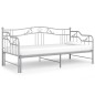vidaXL Estructura de sofá cama extraíble de metal gris 90x200 cm vidaXL Estructura de sofá cama extraíble de metal gris 90x200 cm