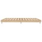 vidaXL Estructura de cama madera contrachapada roble Sonoma 200x200 cm vidaXL Estructura de cama madera contrachapada roble Sonoma 200x200 cm