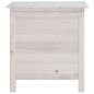 vidaXL Arcón de jardín madera maciza abeto blanco 50x49x56,5 cm vidaXL Arcón de jardín madera maciza abeto blanco 50x49x56,5 cm