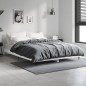 vidaXL Estructura de cama de madera contrachapada blanca 140x190 cm vidaXL Estructura de cama de madera contrachapada blanca 140x190 cm