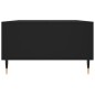vidaXL Mesa de centro madera de ingeniería negro 104x60x35 cm