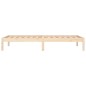 vidaXL Sofá cama de madera maciza de pino 90x190 cm