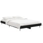 vidaXL Estructura de cama de madera contrachapada negra 120x190 cm vidaXL Estructura de cama de madera contrachapada negra 120x190 cm