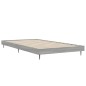 vidaXL Estructura de cama madera contrachapada gris Sonoma 90x190 cm vidaXL Estructura de cama madera contrachapada gris Sonoma 90x190 cm