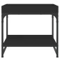 vidaXL Mesa de centro madera de ingeniería negro 49,5x49,5x45 cm vidaXL Mesa de centro madera de ingeniería negro 49,5x49,5x45 cm