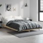 vidaXL Estructura de cama madera contrachapada roble Sonoma 120x190 cm vidaXL Estructura de cama madera contrachapada roble Sonoma 120x190 cm