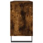 vidaXL Mueble de baño madera de ingeniería roble ahumado 80x33x60 cm vidaXL Mueble de baño madera de ingeniería roble ahumado 80x33x60 cm