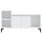 vidaXL Mueble para TV madera contrachapada blanco 100x35x55 cm vidaXL Mueble para TV madera contrachapada blanco 100x35x55 cm