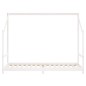 vidaXL Estructura de cama para niños madera de pino blanco 80x200 cm vidaXL Estructura de cama para niños madera de pino blanco 80x200 cm