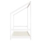 vidaXL Estructura de cama para niños madera de pino blanco 80x200 cm vidaXL Estructura de cama para niños madera de pino blanco 80x200 cm