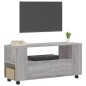 vidaXL Mueble de TV madera de ingeniería gris Sonoma 102x34,5x43 cm vidaXL Mueble de TV madera de ingeniería gris Sonoma 102x34,5x43 cm