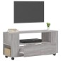 vidaXL Mueble de TV madera de ingeniería gris Sonoma 102x34,5x43 cm vidaXL Mueble de TV madera de ingeniería gris Sonoma 102x34,5x43 cm