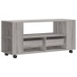 vidaXL Mueble de TV madera de ingeniería gris Sonoma 102x34,5x43 cm vidaXL Mueble de TV madera de ingeniería gris Sonoma 102x34,5x43 cm