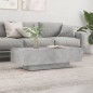 vidaXL Mesa de centro madera de ingeniería gris hormigón 100x49,5x31cm vidaXL Mesa de centro madera de ingeniería gris hormigón 100x49,5x31cm