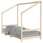 vidaXL Estructura de cama para niños madera maciza de pino 90x200 cm vidaXL Estructura de cama para niños madera maciza de pino 90x200 cm