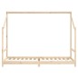 vidaXL Estructura de cama para niños madera maciza de pino 90x200 cm vidaXL Estructura de cama para niños madera maciza de pino 90x200 cm