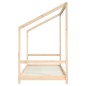 vidaXL Estructura de cama para niños madera maciza de pino 90x200 cm vidaXL Estructura de cama para niños madera maciza de pino 90x200 cm