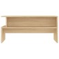 vidaXL Mesa de centro madera de ingeniería roble Sonoma 90x55x42,5 cm vidaXL Mesa de centro madera de ingeniería roble Sonoma 90x55x42,5 cm
