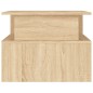 vidaXL Mesa de centro madera de ingeniería roble Sonoma 90x55x42,5 cm vidaXL Mesa de centro madera de ingeniería roble Sonoma 90x55x42,5 cm