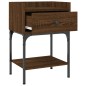 vidaXL Mesita noche 2 uds madera ingeniería marrón roble 40,5x31x60 cm vidaXL Mesita noche 2 uds madera ingeniería marrón roble 40,5x31x60 cm