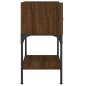 vidaXL Mesita noche 2 uds madera ingeniería marrón roble 40,5x31x60 cm vidaXL Mesita noche 2 uds madera ingeniería marrón roble 40,5x31x60 cm