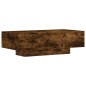 vidaXL Mesa de centro madera de ingeniería roble ahumado 100x49,5x31cm vidaXL Mesa de centro madera de ingeniería roble ahumado 100x49,5x31cm