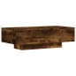 vidaXL Mesa de centro madera de ingeniería roble ahumado 100x49,5x31cm vidaXL Mesa de centro madera de ingeniería roble ahumado 100x49,5x31cm