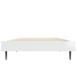 vidaXL Estructura de cama madera contrachapada blanco brillo 75x190 cm vidaXL Estructura de cama madera contrachapada blanco brillo 75x190 cm