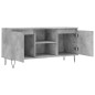 vidaXL Mueble de TV madera de ingeniería gris hormigón 104x35x50 cm vidaXL Mueble de TV madera de ingeniería gris hormigón 104x35x50 cm