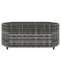 vidaXL Set de muebles de jardín 4 pzas y cojines ratán sintético gris vidaXL Set de muebles de jardín 4 pzas y cojines ratán sintético gris