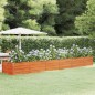 vidaXL Arriate oxidado de acero corten 480x80x45 cm vidaXL Arriate oxidado de acero corten 480x80x45 cm