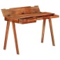 vidaXL Escritorio con cajones madera maciza de acacia 110x50x77 cm vidaXL Escritorio con cajones madera maciza de acacia 110x50x77 cm