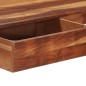 vidaXL Escritorio con cajones madera maciza de acacia 110x50x77 cm vidaXL Escritorio con cajones madera maciza de acacia 110x50x77 cm
