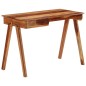 vidaXL Escritorio con cajones madera maciza de acacia 110x50x77 cm vidaXL Escritorio con cajones madera maciza de acacia 110x50x77 cm