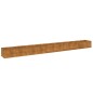 vidaXL Jardinera acero corten 482x50x36 cm