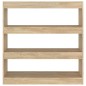 vidaXL Estantería/divisor espacios color roble Sonoma 100x30x103 cm vidaXL Estantería/divisor espacios color roble Sonoma 100x30x103 cm