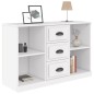 vidaXL Aparador de madera contrachapada blanco 104,5x35,5x67,5 cm vidaXL Aparador de madera contrachapada blanco 104,5x35,5x67,5 cm