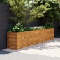 vidaXL Jardinera acero corten 385x50x69 cm vidaXL Jardinera acero corten 385x50x69 cm