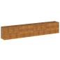 vidaXL Jardinera acero corten 385x50x69 cm vidaXL Jardinera acero corten 385x50x69 cm