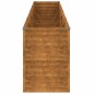 vidaXL Jardinera acero corten 385x50x69 cm vidaXL Jardinera acero corten 385x50x69 cm