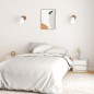 vidaXL Mesitas de noche 2 uds madera maciza pino blanco 40x30,5x35,5cm vidaXL Mesitas de noche 2 uds madera maciza pino blanco 40x30,5x35,5cm