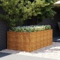 vidaXL Jardinera de acero corten 196x100x69 cm