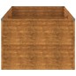 vidaXL Jardinera de acero corten 196x100x69 cm