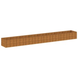 vidaXL Jardinera de acero corten 770x100x69 cm