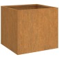vidaXL Jardinera de acero corten 32x30x29 cm vidaXL Jardinera de acero corten 32x30x29 cm