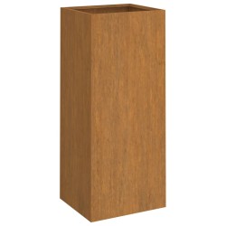 vidaXL Jardinera de acero corten 32x27,5x75 cm
