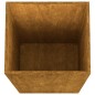 vidaXL Jardinera de acero corten 32x27,5x75 cm vidaXL Jardinera de acero corten 32x27,5x75 cm